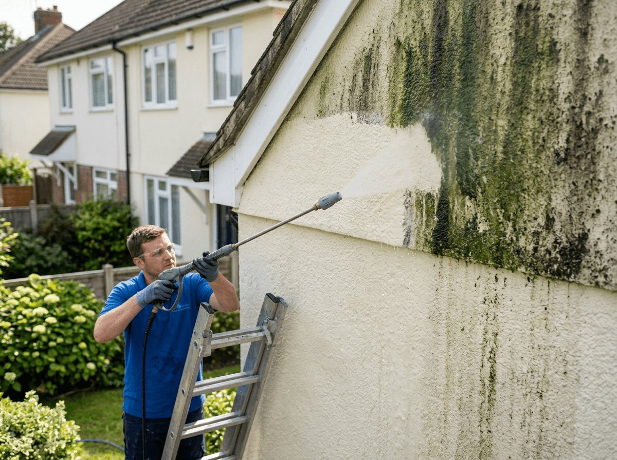 Render soft washing